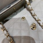 CHANEL Classic Flap 23cm Gray
