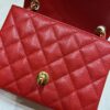 CHANEL Classic Flap 17cm Bright Red - 1:1 premium replica handbag