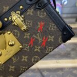 Replica Louis Vuitton Petite Malle Dark Brown