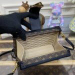 Replica Louis Vuitton Petite Malle Dark Brown - premium superclone handbag