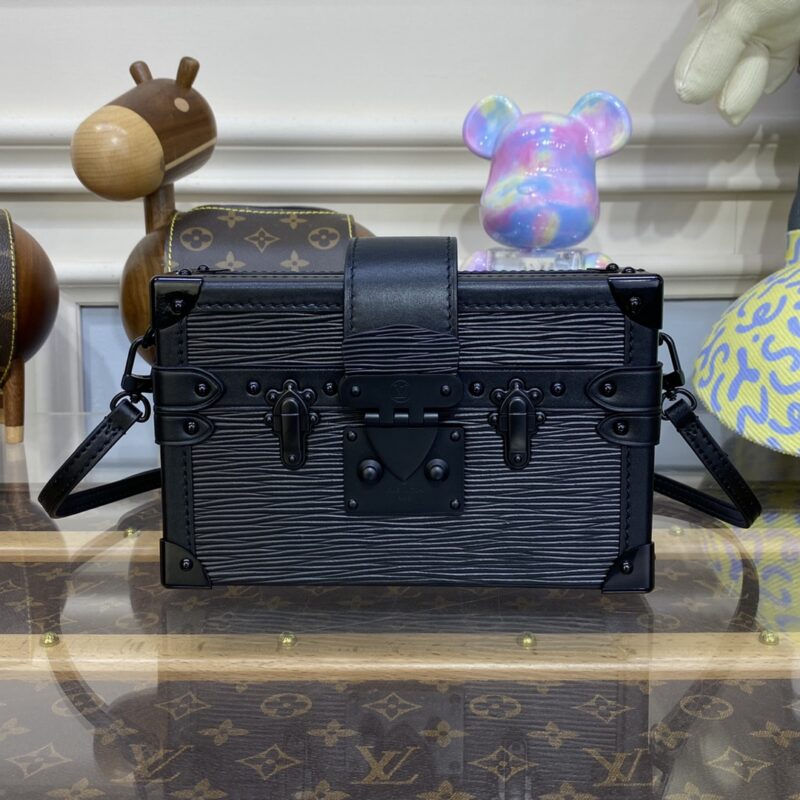 Replica Louis Vuitton Petite Malle Full Black - affordable designer bags Replica Louis Vuitton Petite Malle Full Black - affordable designer bags
