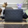 Fake Louis Vuitton Gaston Wearable Wallet Black - top-grade luxury bag dupe
