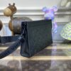 Fake Louis Vuitton Gaston Wearable Wallet Black - ultra-realistic fake purse