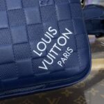 Replica Louis Vuitton Trio Messenger Blue Grid - 1:1 premium replica handbag