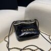 CHANEL 23s Mini Garbage Bag Black - top-grade luxury bag dupe