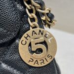 CHANEL 23c Hobo Small Black