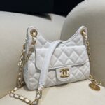 CHANEL 23c Hobo Small White - elite factory replica handbag