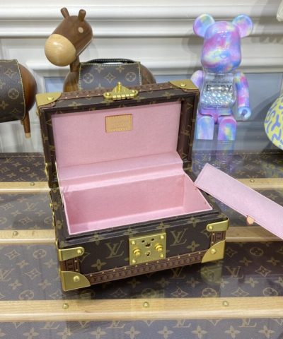 Fake Louis Vuitton Coffret Trésor 24 Pink - high-quality designer bag dupe
