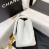 CHANEL 23S Camellia Square Light Blue - 1:1 premium replica handbag