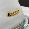 CHANEL 23S Camellia Square Light Blue - best quality fake designer bag