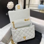 CHANEL 23S Camellia Square Light Blue - designer handbag clone