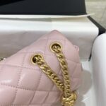 CHANEL 23S Camellia Square Pink - 1:1 premium replica handbag