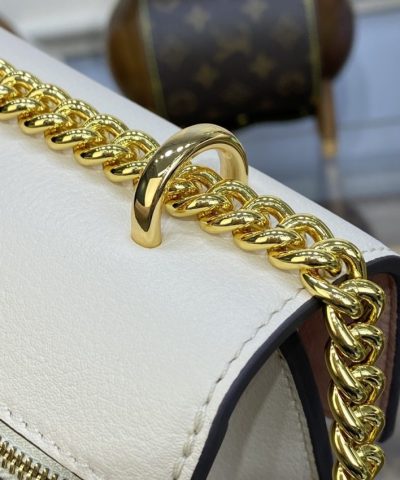Fake Louis Vuitton My Lock White - best quality fake designer bag