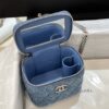 CHANEL 23P Lipstick Bag Denim - ultra-realistic fake purse
