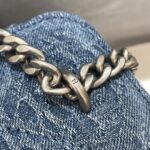 CHANEL 23P Lipstick Bag Denim - high-end replica designer purse