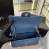 CHANEL Classic Flap 20cm Blue - high-quality designer bag dupe