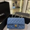 CHANEL Classic Flap 20cm Blue - premium superclone handbag