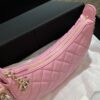 CHANEL 23P Crescent Bag Pink - ultra-realistic fake purse