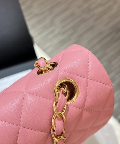 CHANEL Classic Flap 25cm Pink - 1:1 premium replica handbag