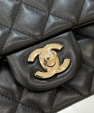 CHANEL Classic Flap 20cm Black - 1:1 premium replica handbag