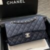 CHANEL Classic Flap 23cm Sea Blue - best quality fake designer bag