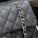 CHANEL Classic Flap 23cm Sea Blue - 1:1 premium replica handbag