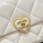 CHANEL 23s Love Enamel Flip Bag Pink - elite factory replica handbag