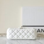 CHANEL CF 20 cm Handle White - premium superclone handbag