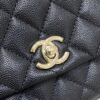 CHANEL 23P Coco Lizard Handle - elite factory replica handbag