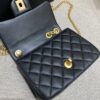 CHANEL Camellia Flap Black - top-grade luxury bag dupe