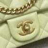 CHANEL Camellia Flap Yellow - top-grade luxury bag dupe