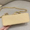 CHANEL Classic Flap 20cm Apricot - top-grade luxury bag dupe