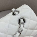 CHANEL Classic Flap 23cm White - 1:1 premium replica handbag