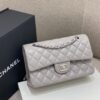 CHANEL Classic Flap 23cm Dove Grey - top-grade luxury bag dupe