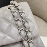 CHANEL Classic Flap 23cm Dove Grey - high-end replica designer purse