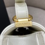CHANEL Le Boy White