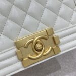 CHANEL Le Boy White