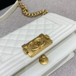 CHANEL Le Boy White