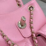 CHANEL 23A Backpack Small Pink