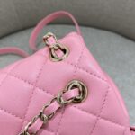 CHANEL 23A Backpack Small Pink - high-end replica designer purse