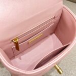 CHANEL Tweed Handle Crush Small Pink - high-quality designer bag dupe