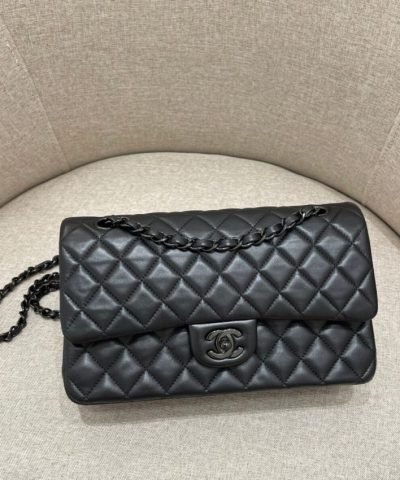 CHANEL Classic Flap 25cm All Black - high-end replica designer purse
