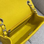 CHANEL Classic Flap 17cm Bright Yellow