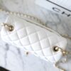 CHANEL CF 20 cm Golden Ball White - best quality fake designer bag
