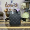 Replica Louis Vuitton Nano Steamer Black Canvas - elite factory replica handbag