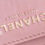 CHANEL CF 17cm Golden Ball Pink