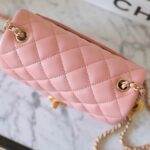 CHANEL CF 17cm Golden Ball Pink