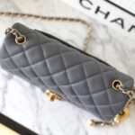 CHANEL CF 20cm Golden Ball Grey