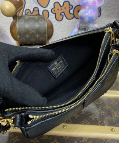 Fake Louis Vuitton Multi Pochette Accessoires Black - affordable luxury replica bag