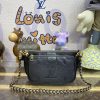 Fake Louis Vuitton Multi Pochette Accessoires Black - 1:1 premium replica handbag
